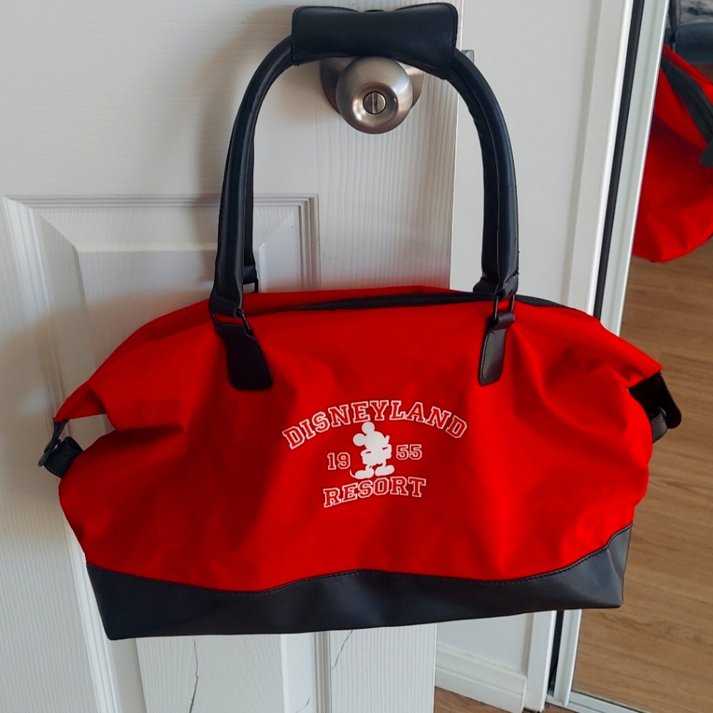 Disneyland Resort Red and Black Tote Bag